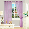 Home decorador jacquard sheer tecido cortinas de papel de arroz